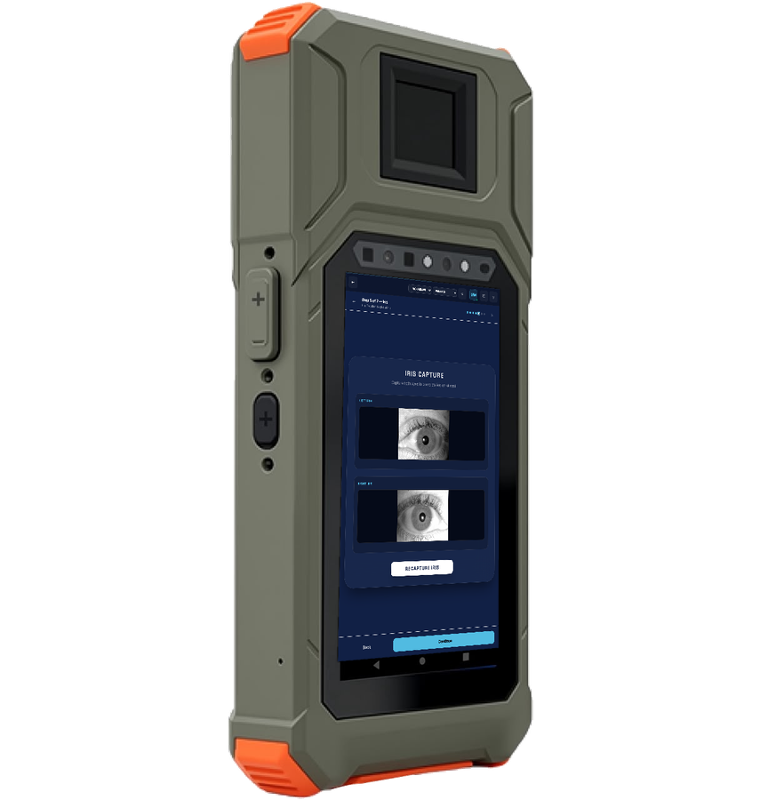 COMET-M1 rugged handheld biometric device