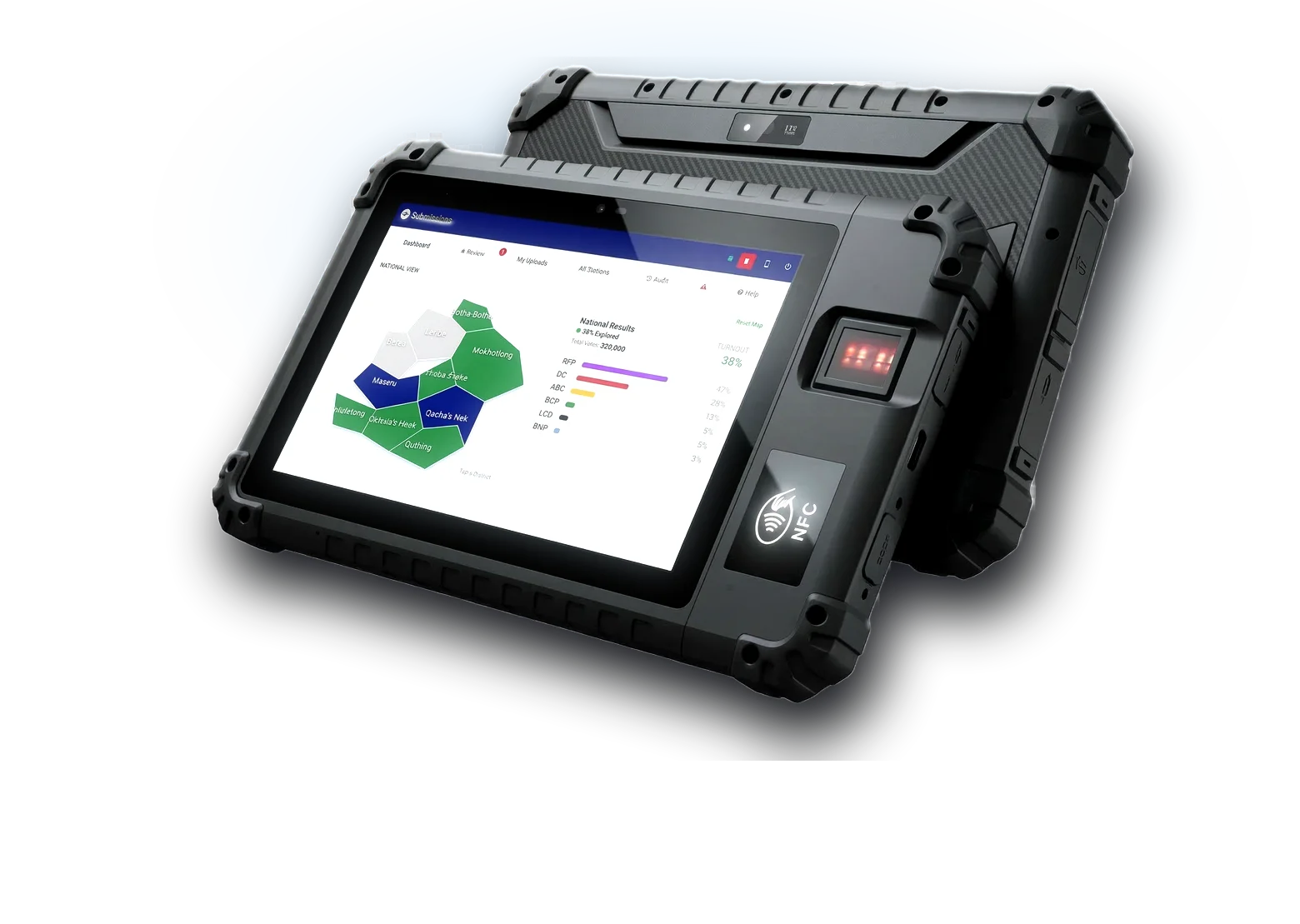 COMET-20 rugged FAP20 biometric tablet