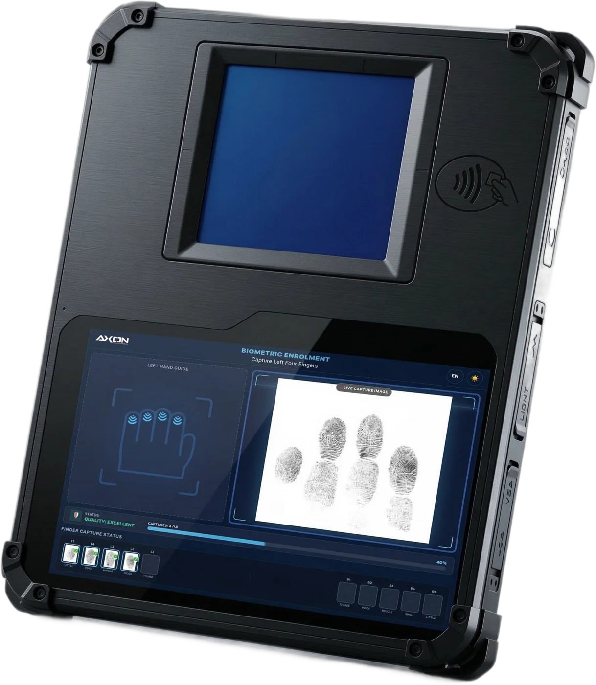 COMET-60H hardened FAP60 biometric handheld