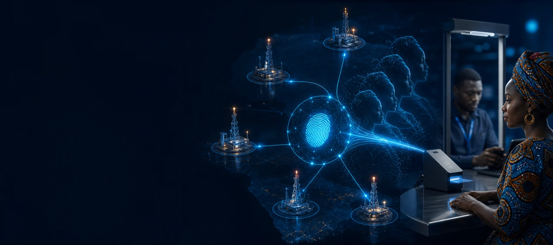 SIM registration and biometric deduplication workflow for ghost subscriber prevention