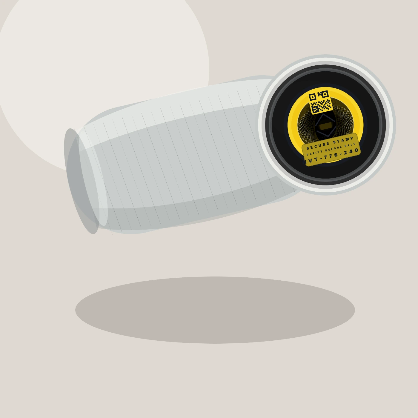 Excise stamps applied across a range of canned products