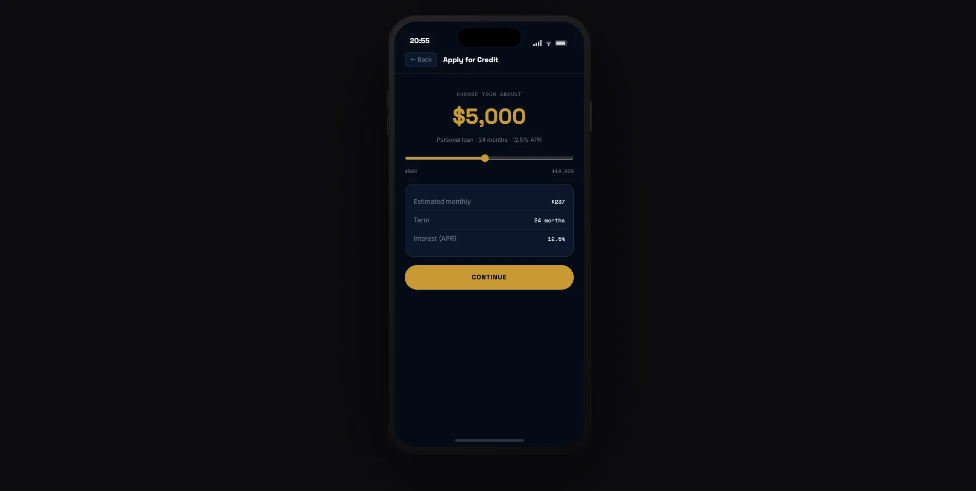 Financial-service journey using verified identity data